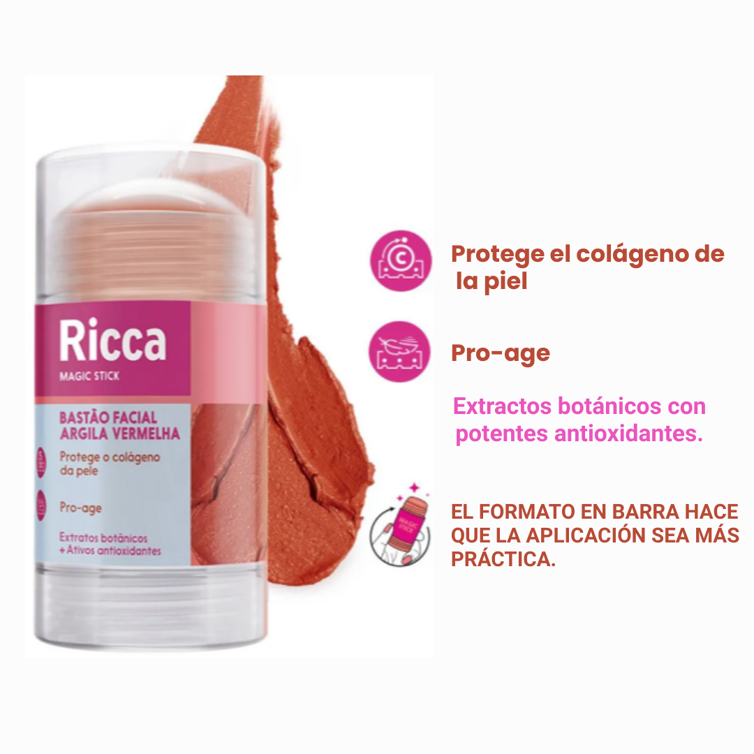 STICK FACIAL ARCILLA ROJA